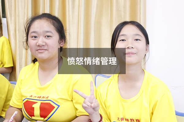 愤怒情绪管理