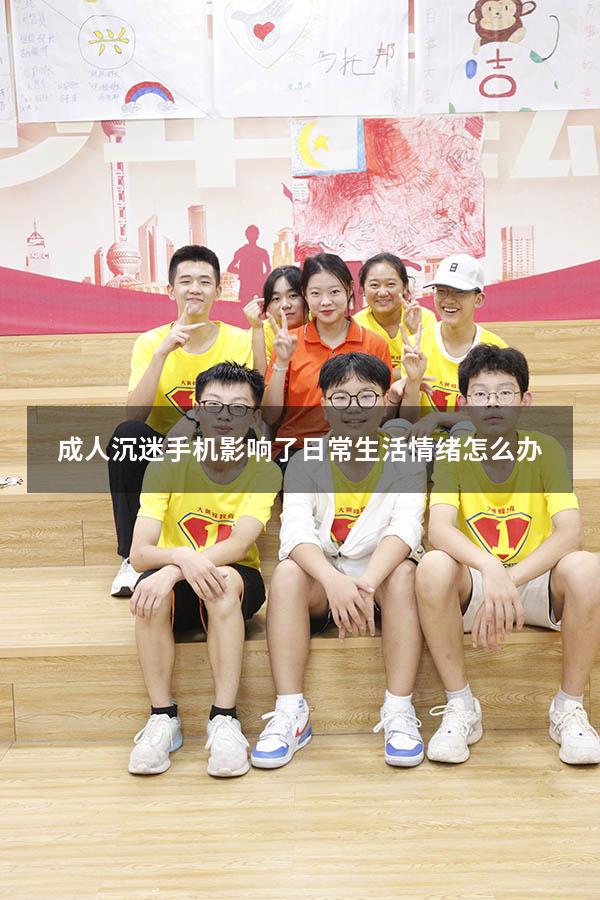 成人沉迷手机影响了日常生活情绪怎么办