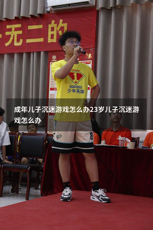 成年儿子沉迷游戏怎么办（23岁儿子沉迷游戏怎么办）