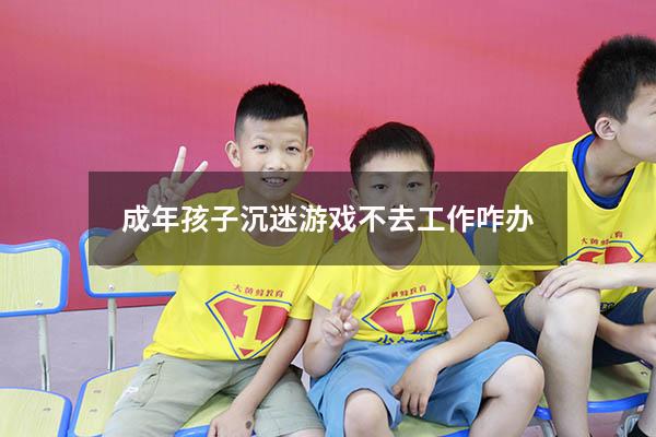 成年孩子沉迷游戏不去工作咋办