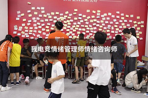 我电竞情绪管理师（情绪咨询师）