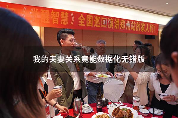 我的夫妻关系竟能数据化无错版