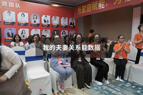 我的夫妻关系能数据