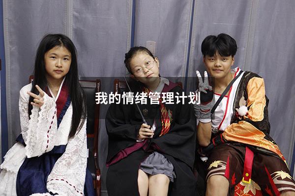 我的情绪管理计划