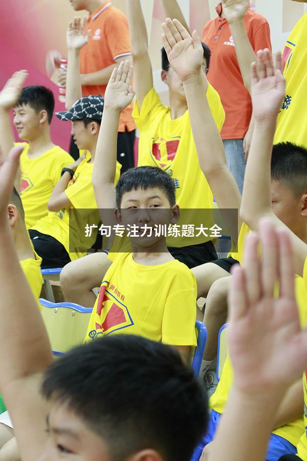 扩句专注力训练题大全
