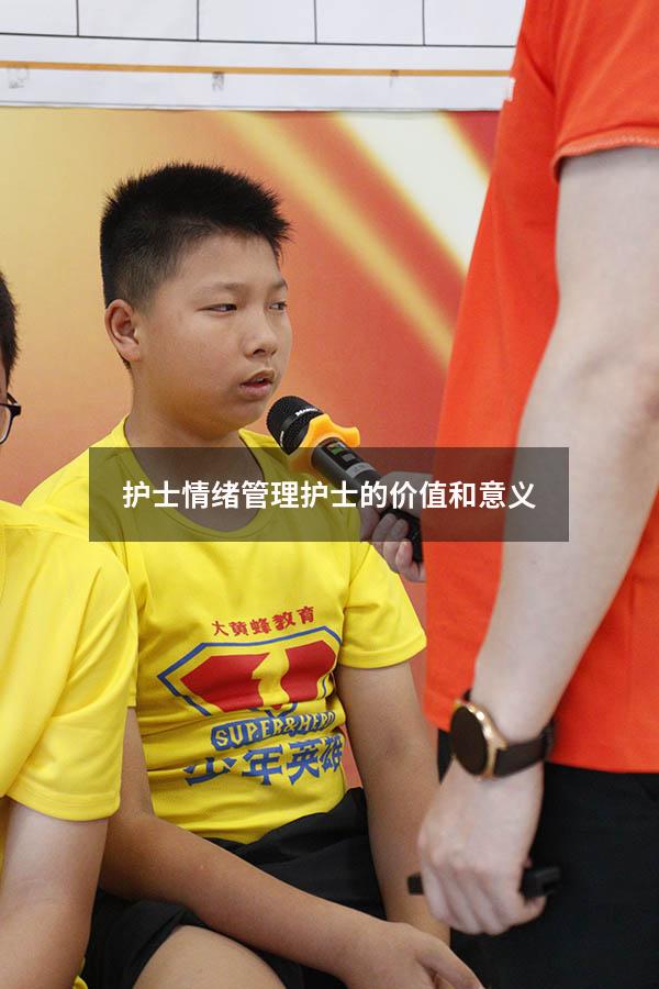护士情绪管理（护士的价值和意义）