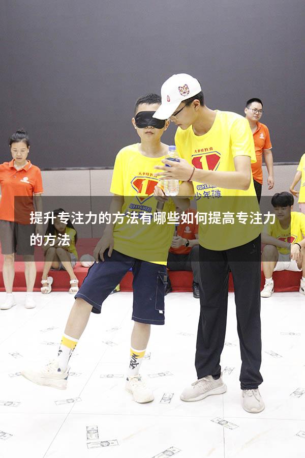 提升专注力的方法有哪些（如何提高专注力的方法）