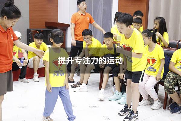 提升专注力的运动