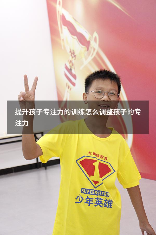 提升孩子专注力的训练（怎么调整孩子的专注力）