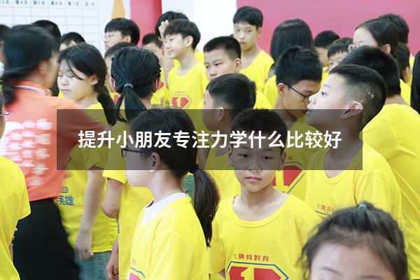 提升小朋友专注力学什么比较好