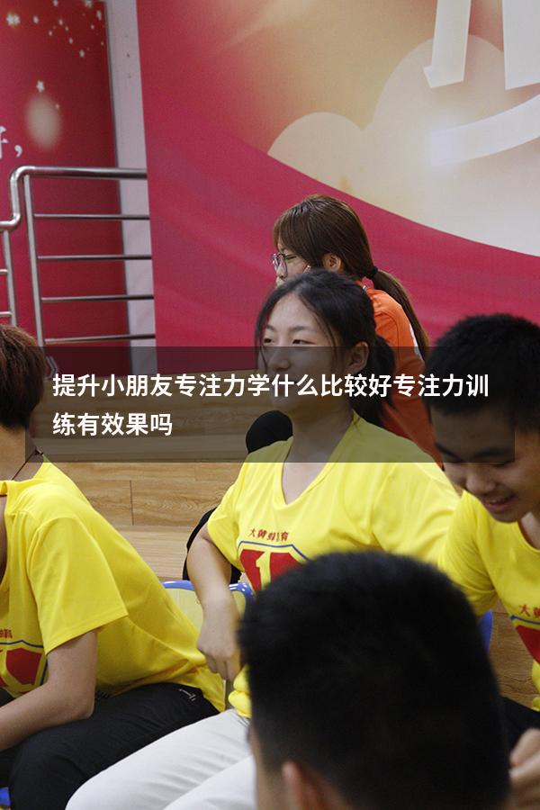 提升小朋友专注力学什么比较好（专注力训练有效果吗）