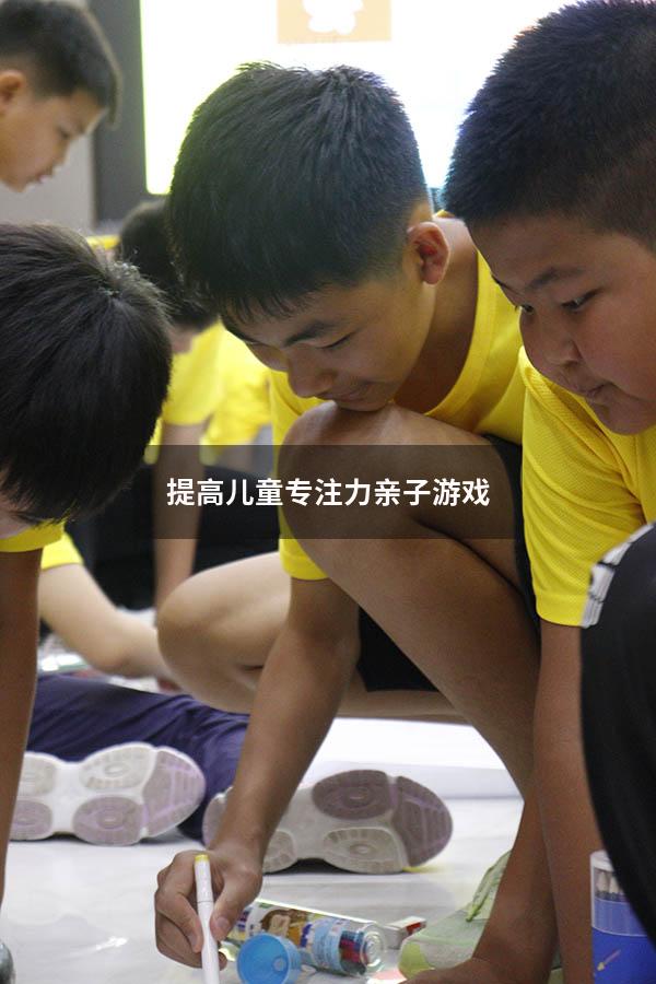 提高儿童专注力亲子游戏