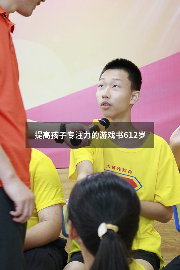 提高孩子专注力的游戏书6-12岁