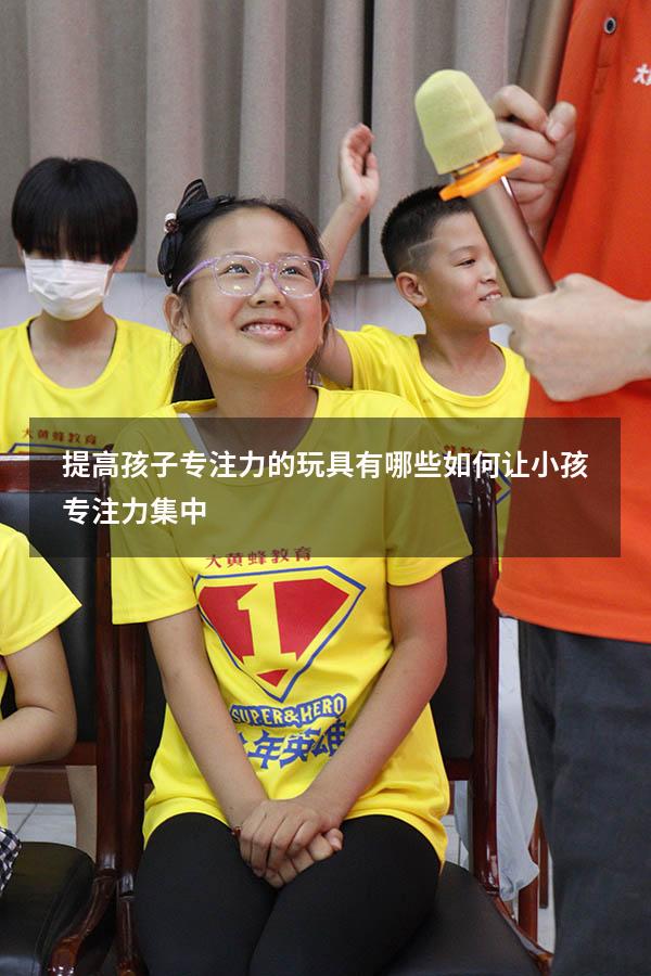 提高孩子专注力的玩具有哪些（如何让小孩专注力集中）