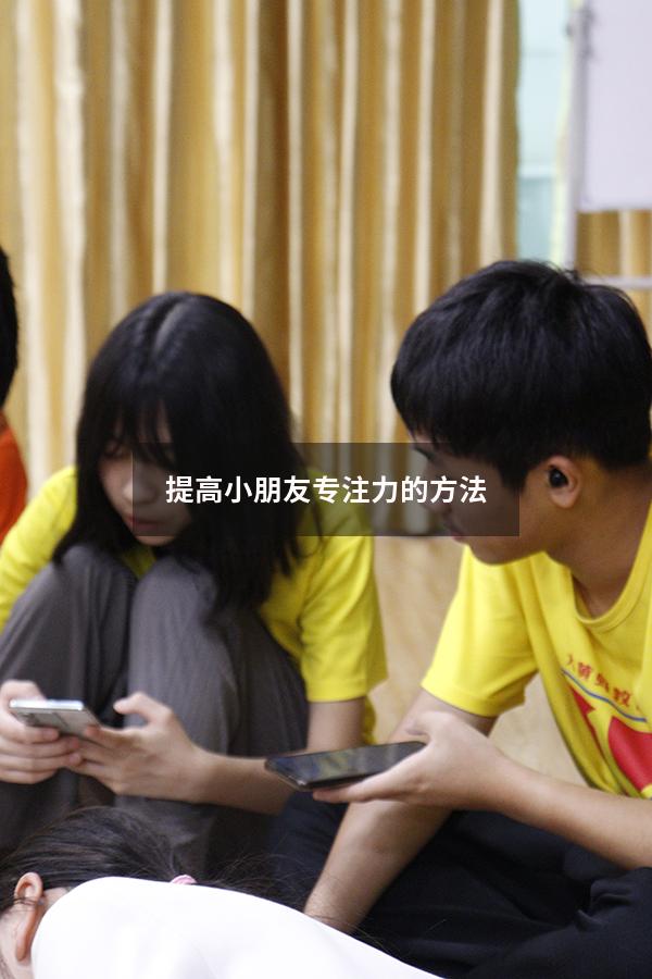 提高小朋友专注力的方法