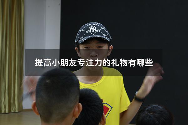 提高小朋友专注力的礼物有哪些