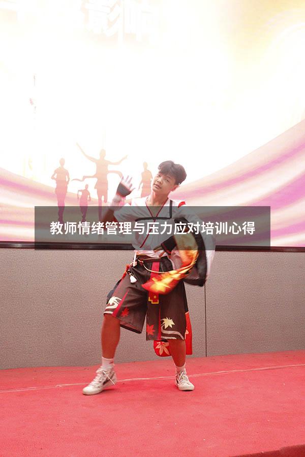 教师情绪管理与压力应对培训心得