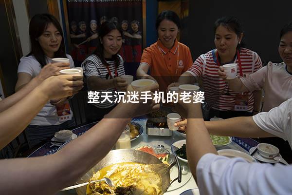 整天沉迷手机的老婆