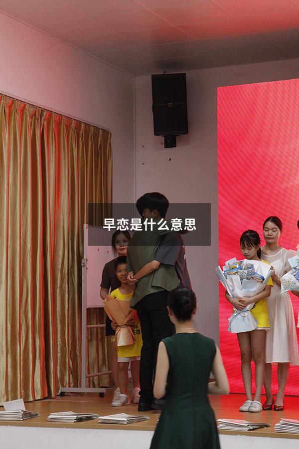 早恋是什么意思8281