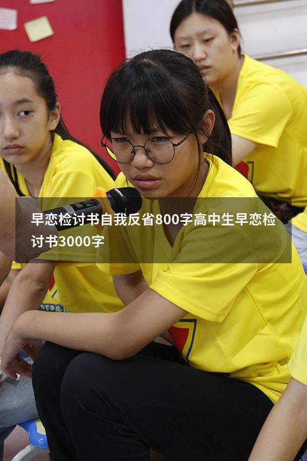 早恋检讨书自我反省800字（高中生早恋检讨书3000字）