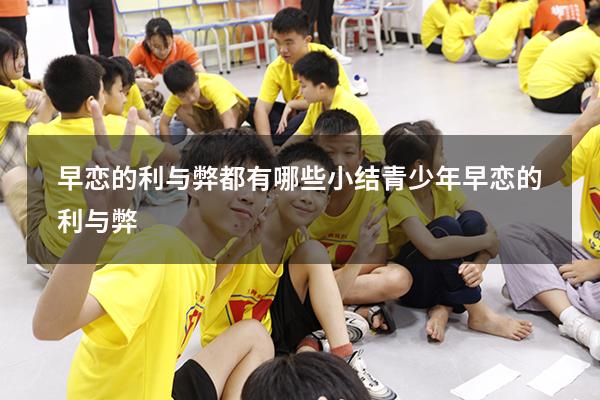 早恋的利与弊都有哪些小结（青少年早恋的利与弊）