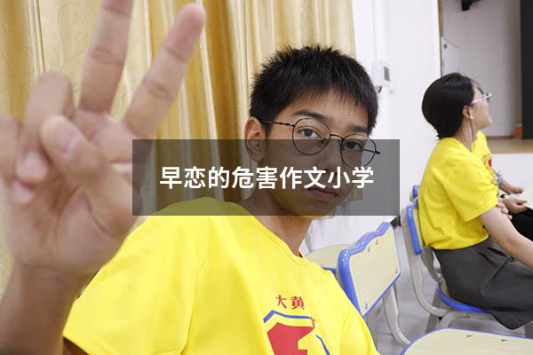 早恋的危害作文小学
