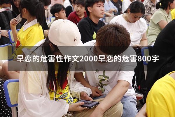 早恋的危害性作文2000（早恋的危害800字）