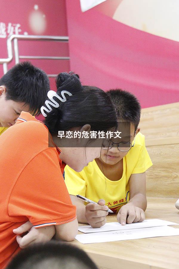 早恋的危害性作文500