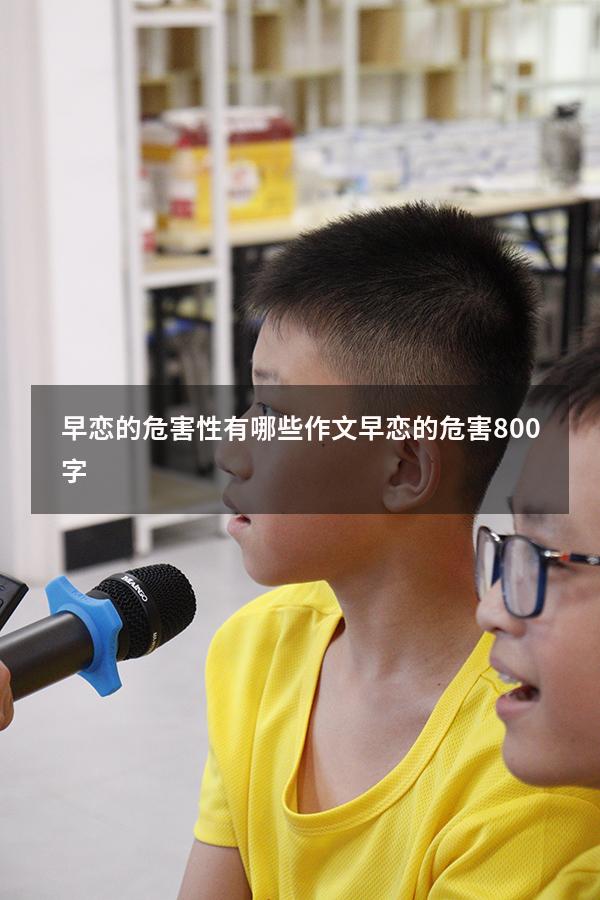 早恋的危害性有哪些作文（早恋的危害800字）
