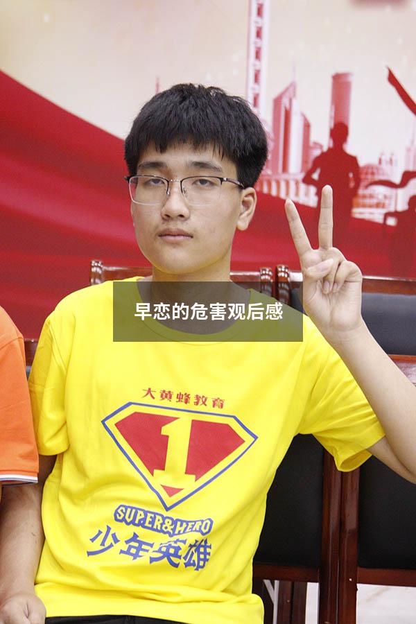 早恋的危害观后感100