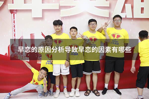 早恋的原因分析（导致早恋的因素有哪些）