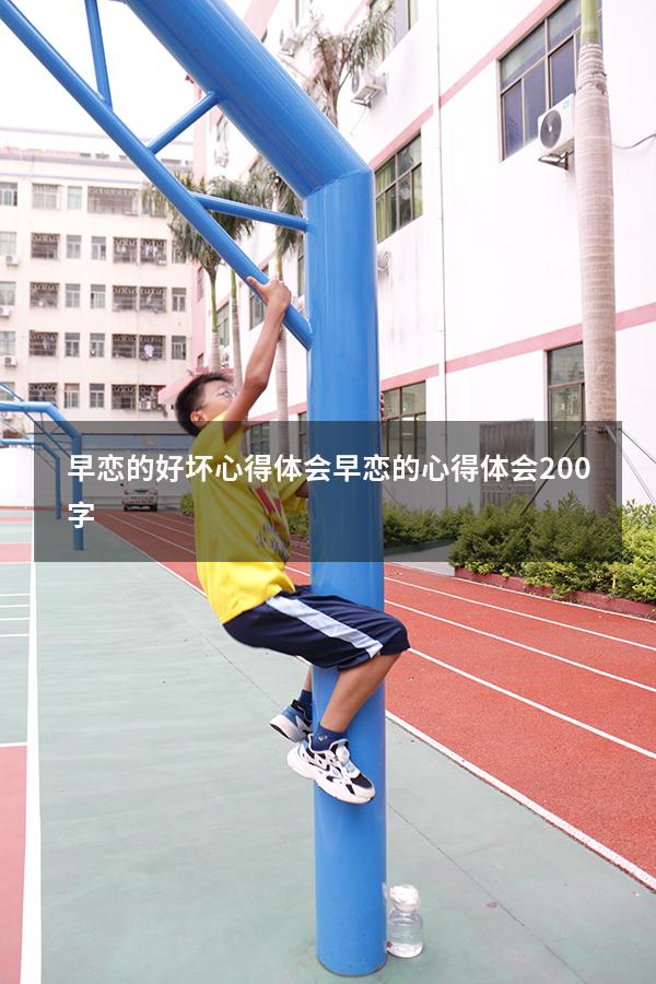 早恋的好坏心得体会（早恋的心得体会200字）