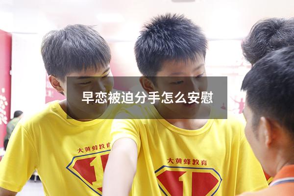 早恋被迫分手怎么安慰