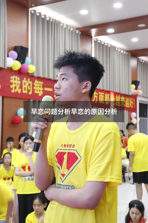 早恋问题分析（早恋的原因分析）