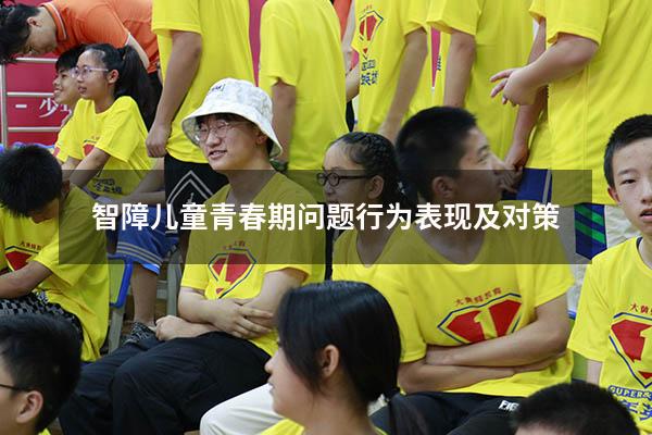 智障儿童青春期问题行为表现及对策