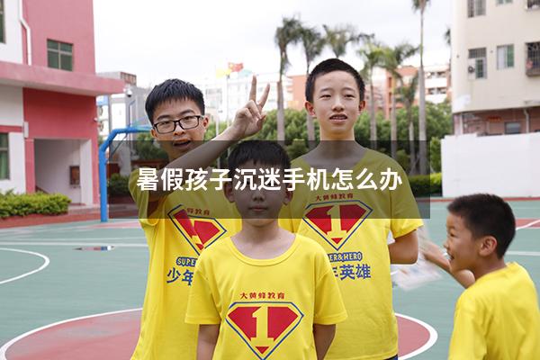 暑假孩子沉迷手机怎么办