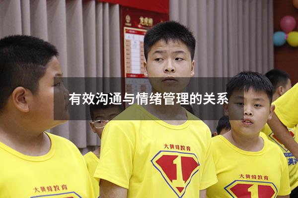 有效沟通与情绪管理的关系