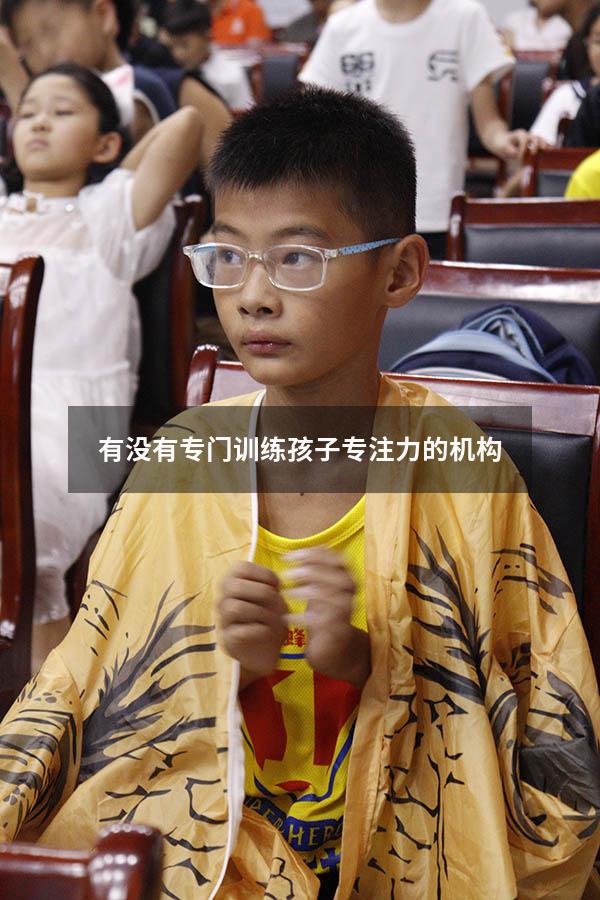 有没有专门训练孩子专注力的机构