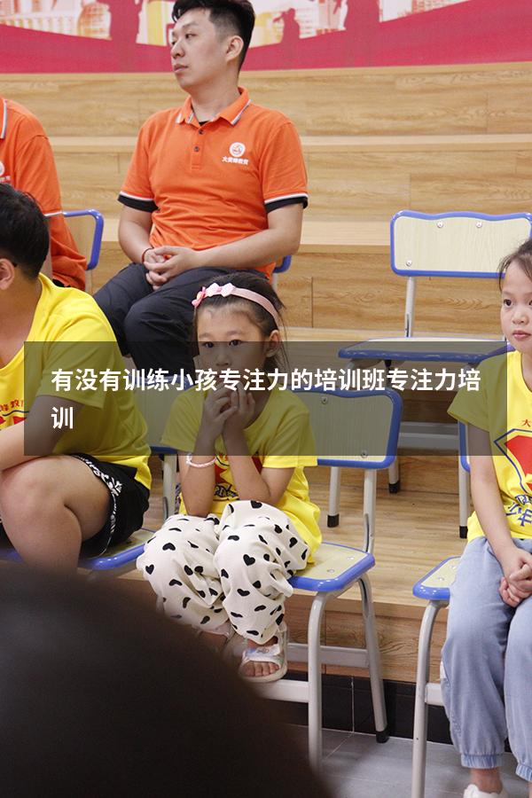 有没有训练小孩专注力的培训班（专注力培训）