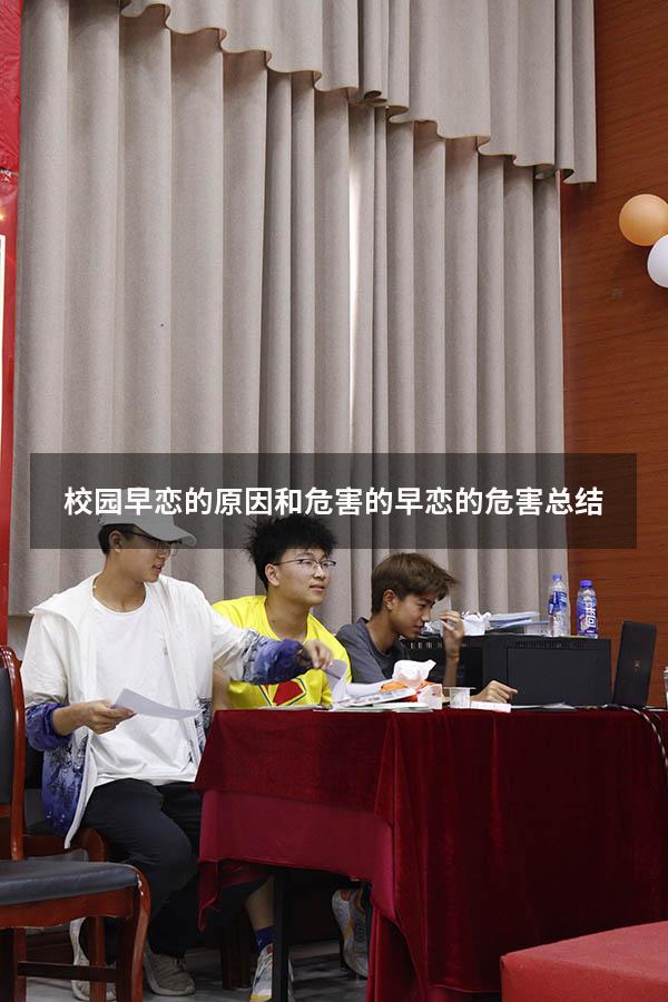校园早恋的原因和危害的（早恋的危害总结）