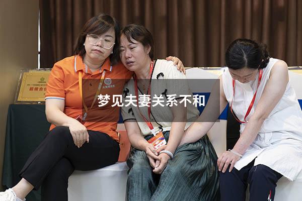 梦见夫妻关系不和