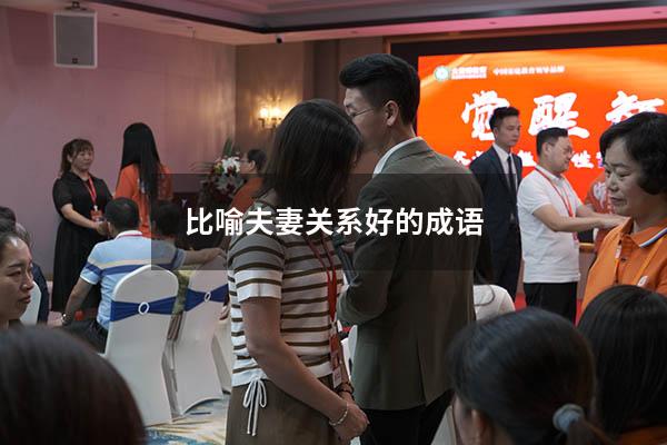 比喻夫妻关系好的成语