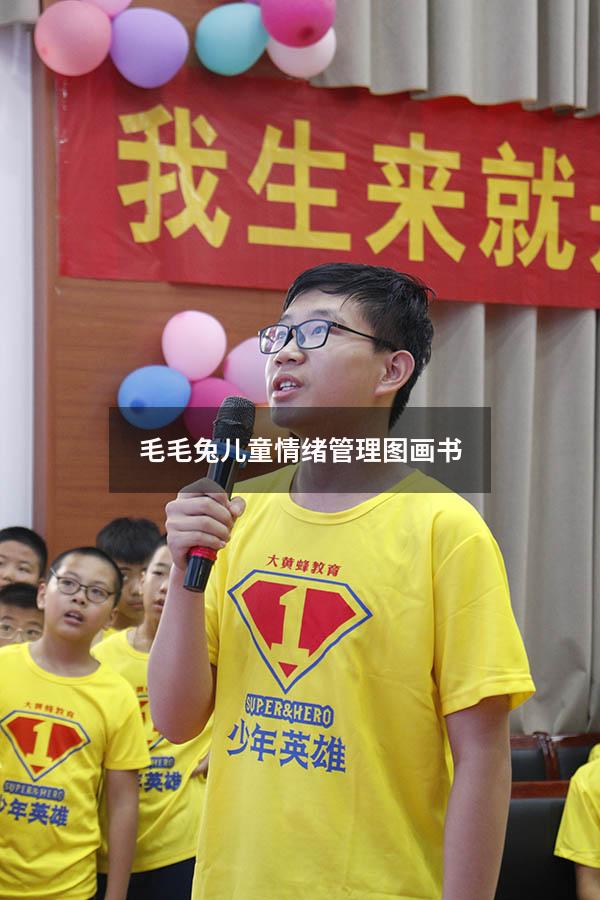 毛毛兔儿童情绪管理图画书