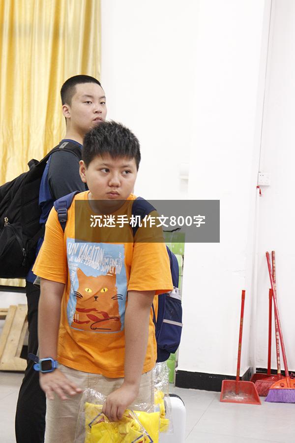 沉迷手机作文800字