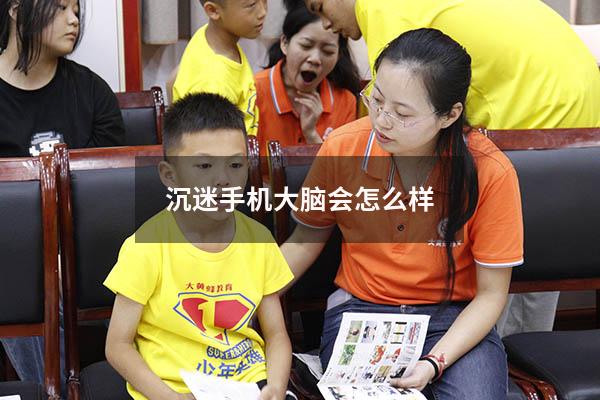 沉迷手机大脑会怎么样