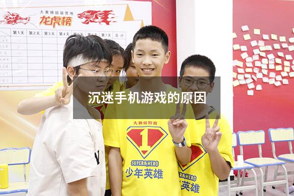 沉迷手机游戏的原因