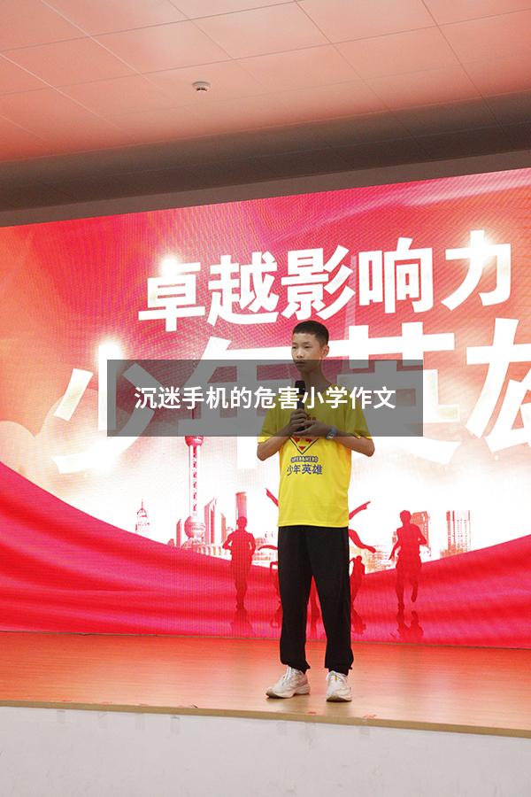 沉迷手机的危害小学作文（关于沉迷手机的作文800字）