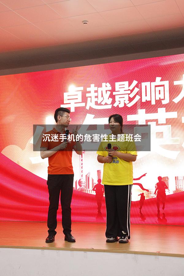 沉迷手机的危害性主题班会