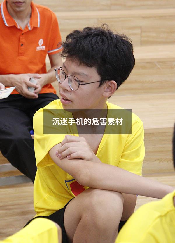 沉迷手机的危害素材