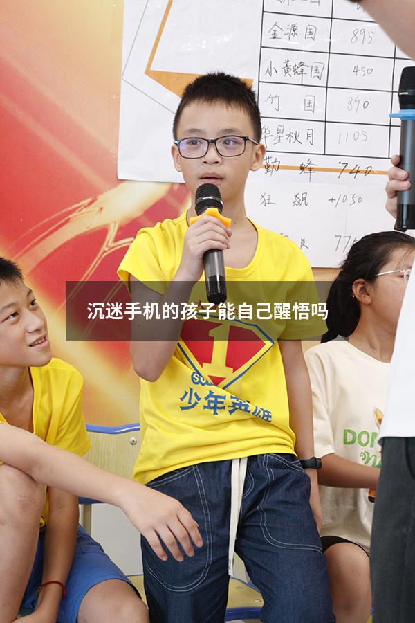 沉迷手机的孩子能自己醒悟吗（14岁小孩玩手机严重上瘾怎么办）
